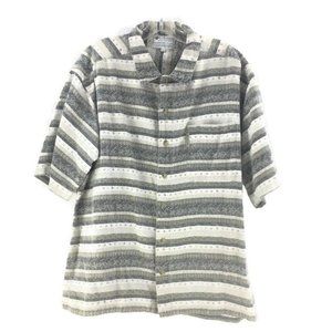 Columbia Vintage Hawaiian Camp Shirt Striped